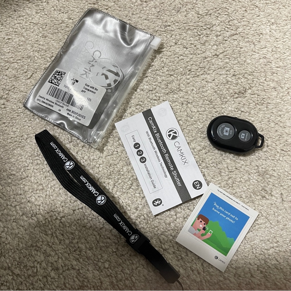 Bluetooth Remote for smartphones